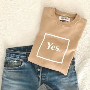 SEEK DISCOMFORT ‘Yes’ Sweater